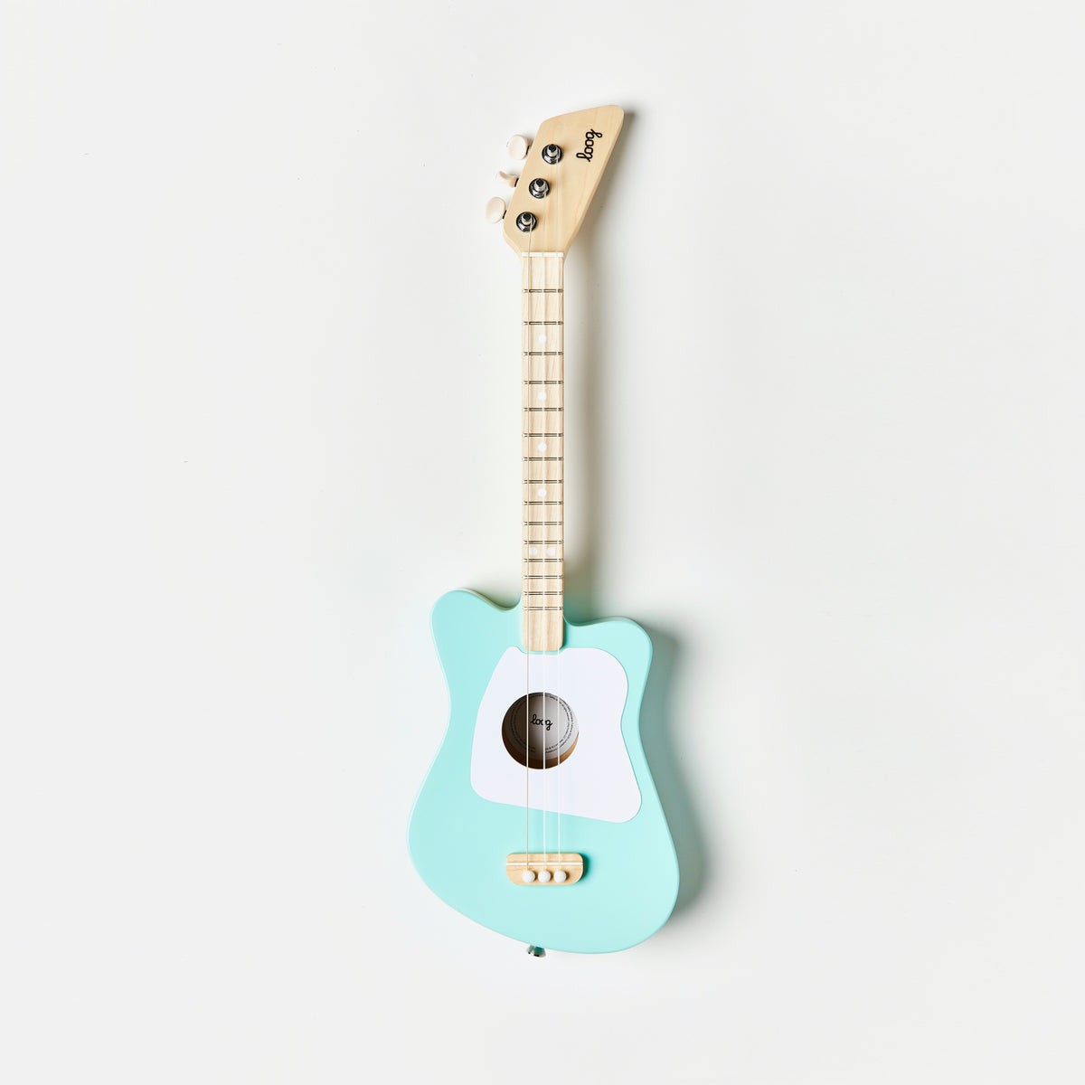 Aqua Loog Mini 3-string acoustic guitar