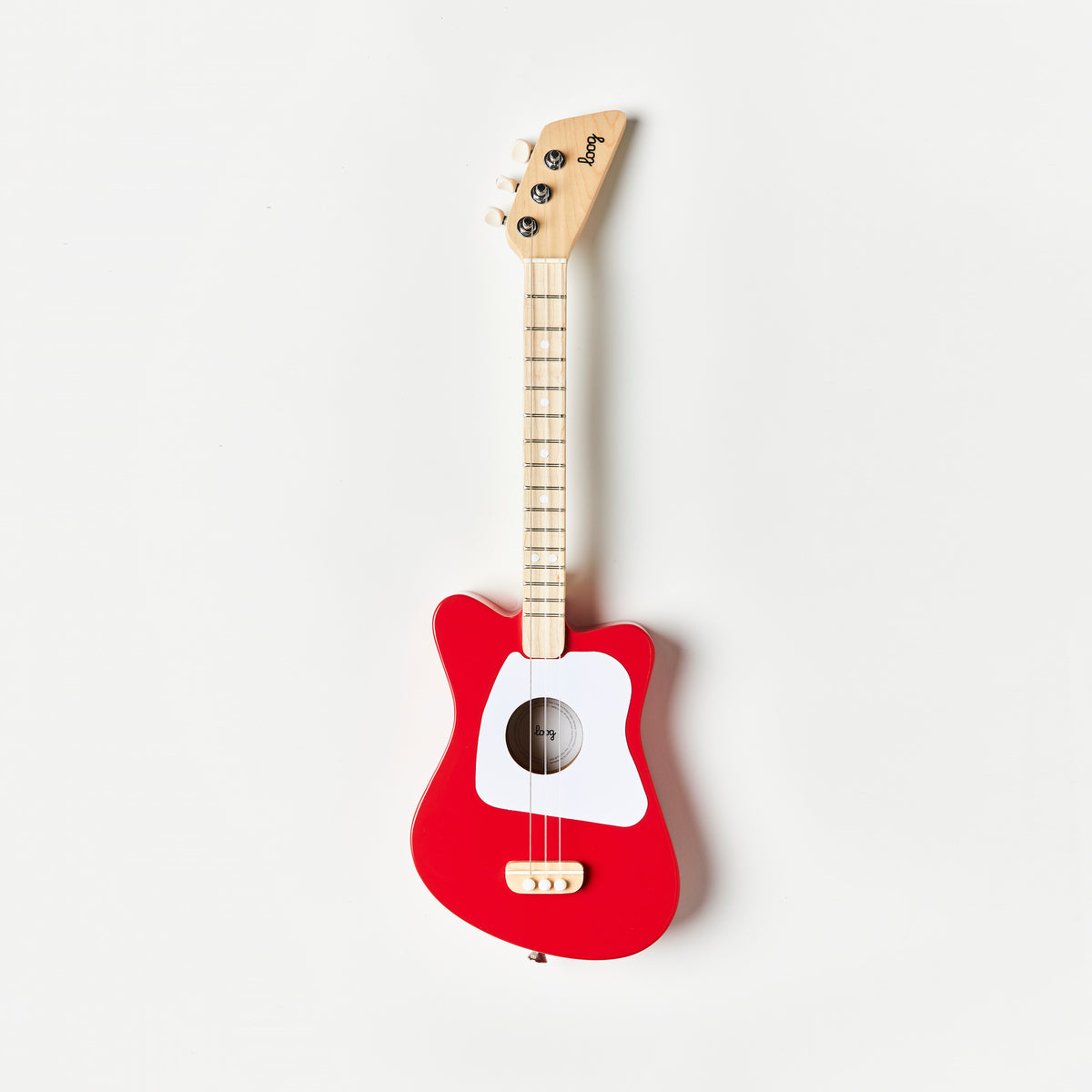 Red Loog Mini 3-string acoustic guitar for kids