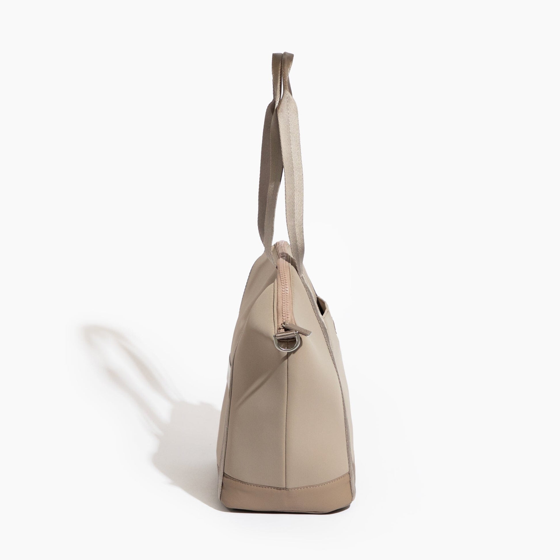 Aspen Seoul Neoprene Tote bag in fawn with crossbody straps