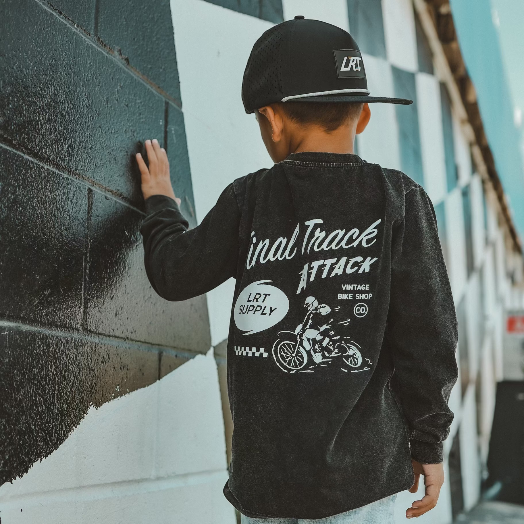 Final Track Attack long sleeve tee