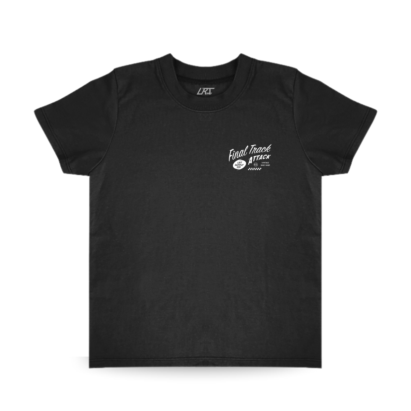 Black Final Track Attack Tee