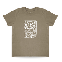 THE BRONCO Ocean Cubs Wear TEE in khaki with bronco graphic