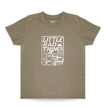 THE BRONCO Ocean Cubs Wear TEE in khaki with bronco graphic