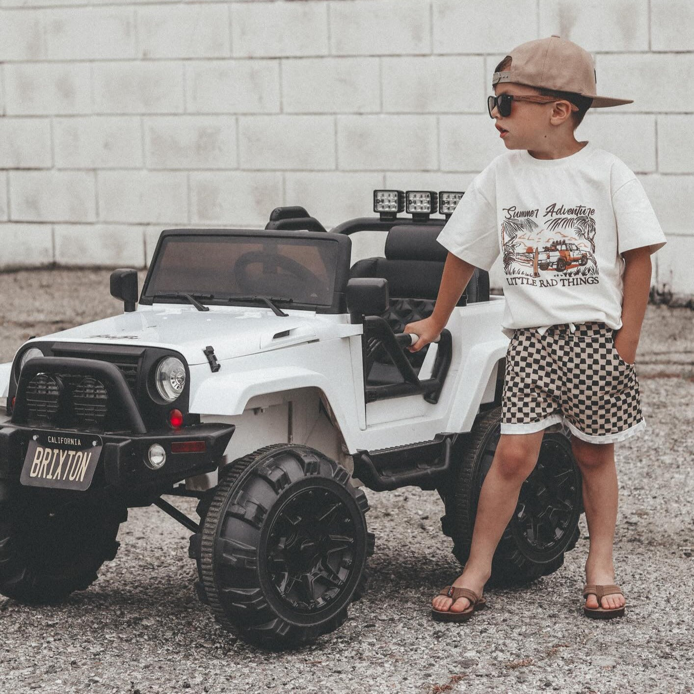 Toddler Boys Shorts Check Ya Later Shorts Ocean Cubs Wear