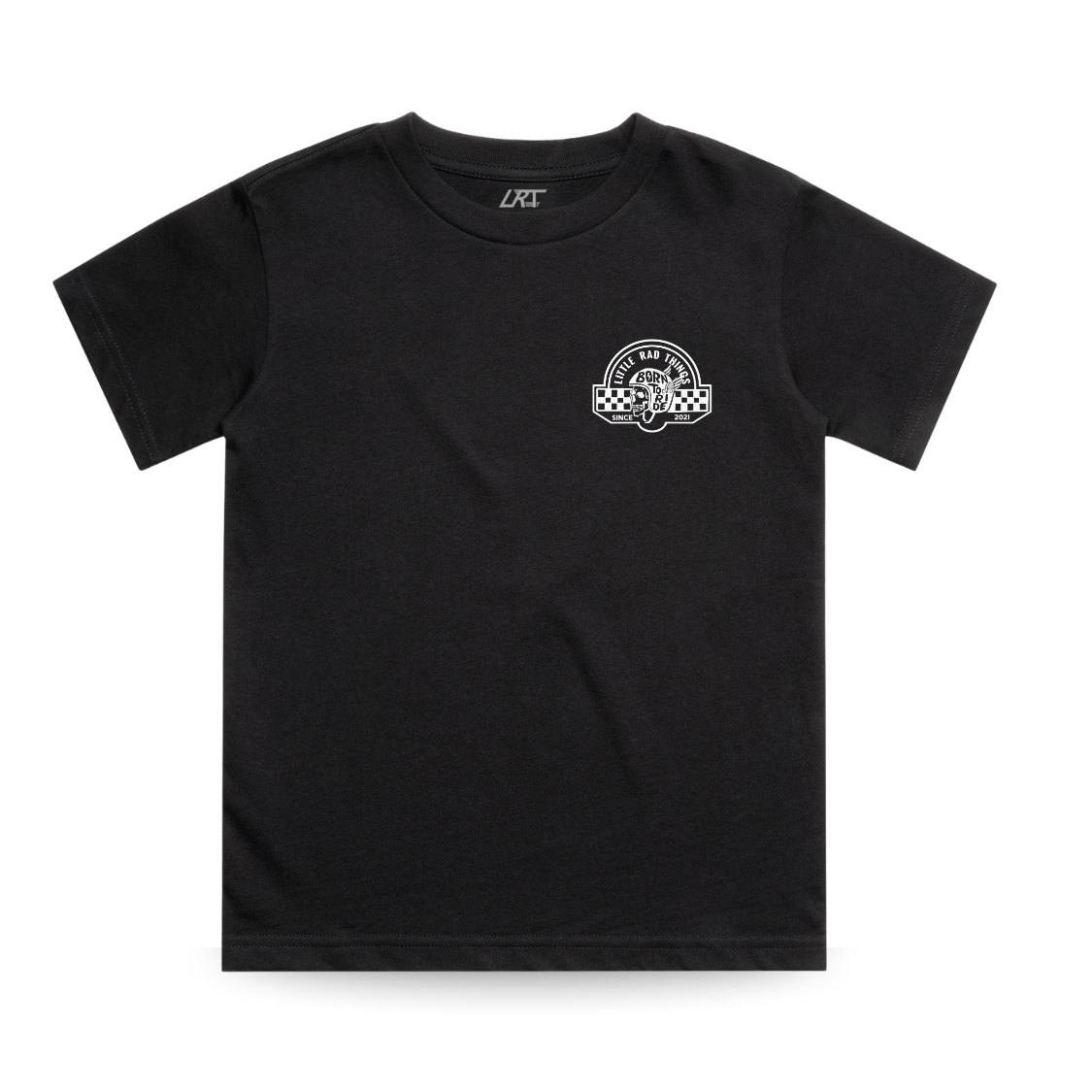 Back of black 'Til Death Do We Ride' tee with skull graphic