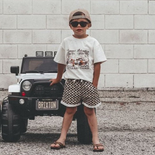 Toddler Boys Shorts Check Ya Later Shorts Ocean Cubs Wear