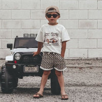 Toddler Boys Shorts Check Ya Later Shorts Ocean Cubs Wear
