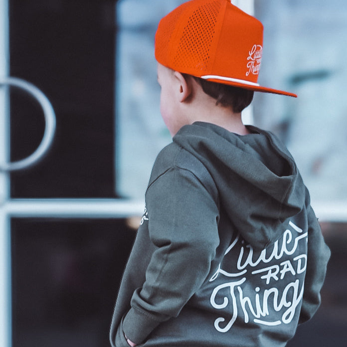 Army green Radiator Hoodie
