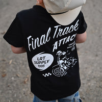 Black Final Track Attack Tee
