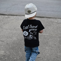 Black Final Track Attack Tee