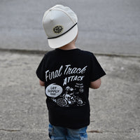 Black Final Track Attack Tee