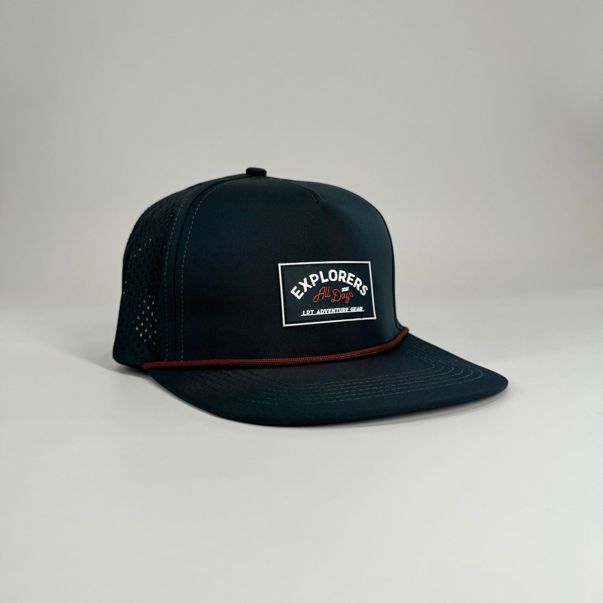 Vintage-inspired rad clothes for kids, eco-friendly and durable explorer snapback