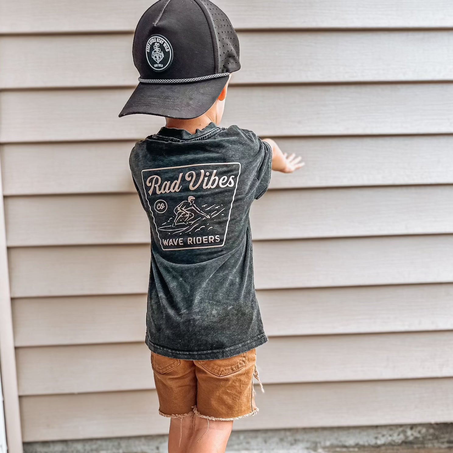Toddler Boys Graphic Tees Mavericks Black Ocean Cubs Wear
