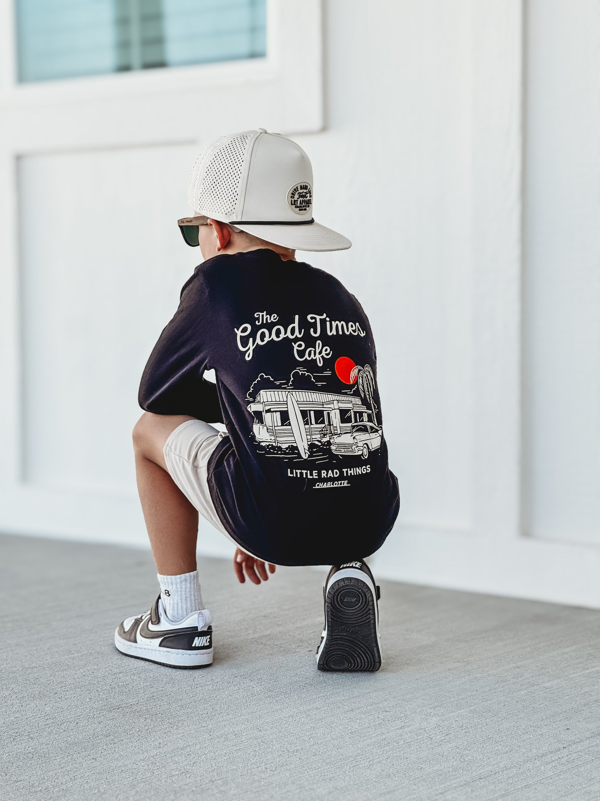 Good Times Cafe black long sleeve tee