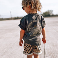 Toddler Boys Shorts Check Ya Later Shorts Ocean Cubs Wear