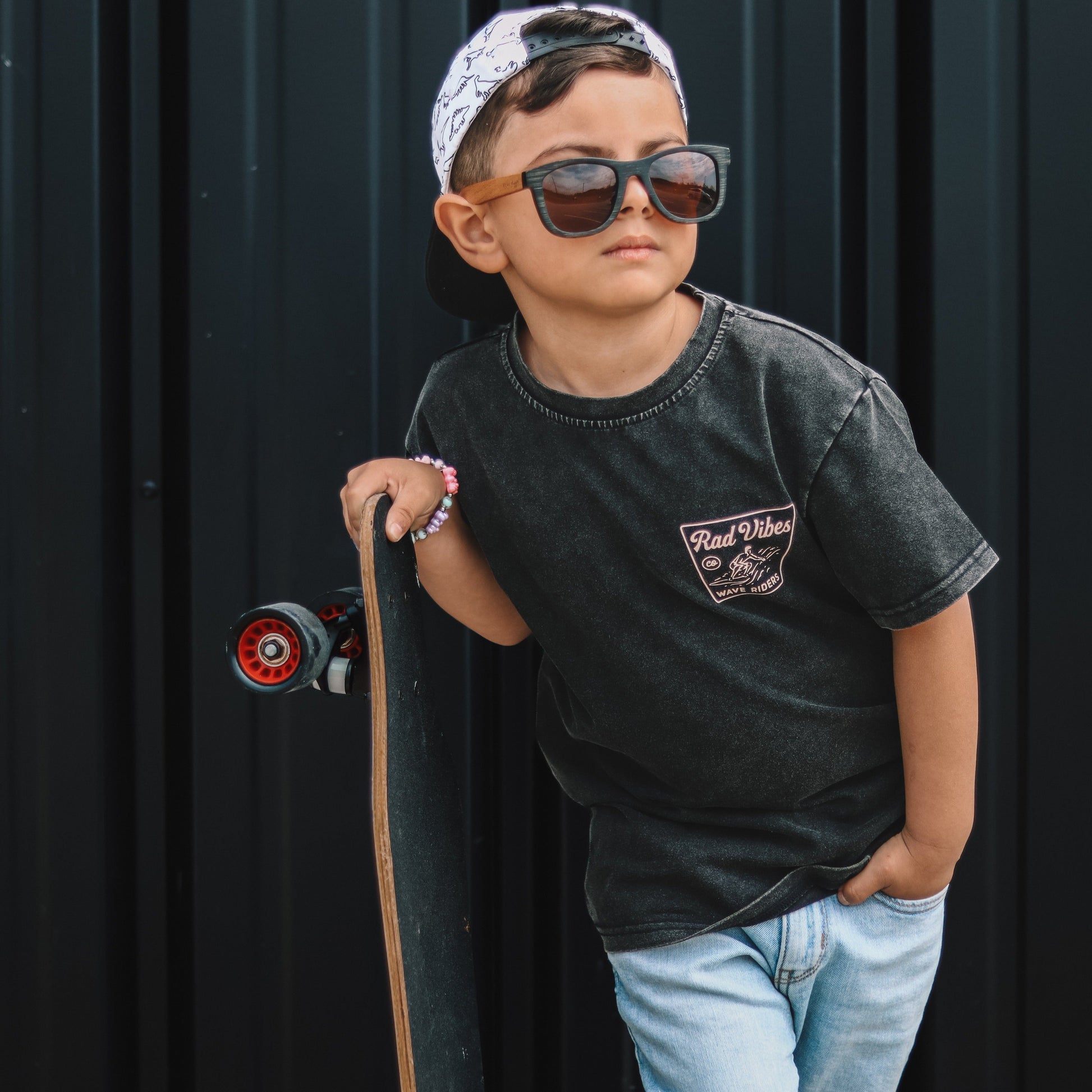 Toddler Boys Graphic Tees Mavericks Black  Ocean Cubs Wear