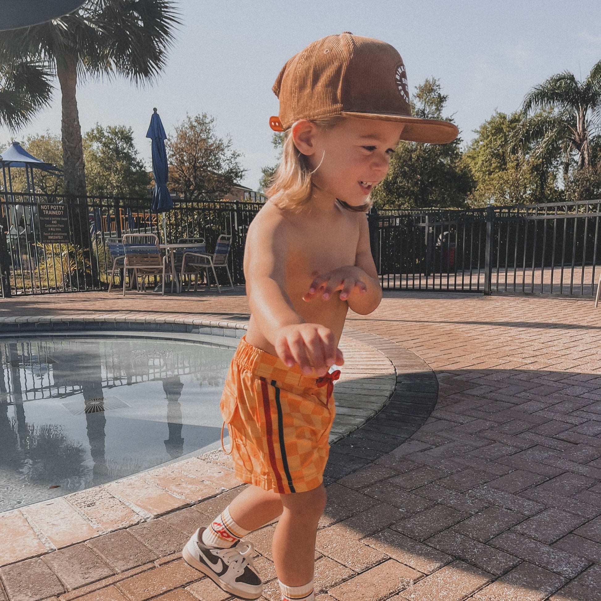 Trendy and Modern Clothes for Rad Kids. Rad Things for swim.