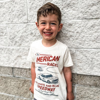 The All American Races cream tee for kids, soft cotton.