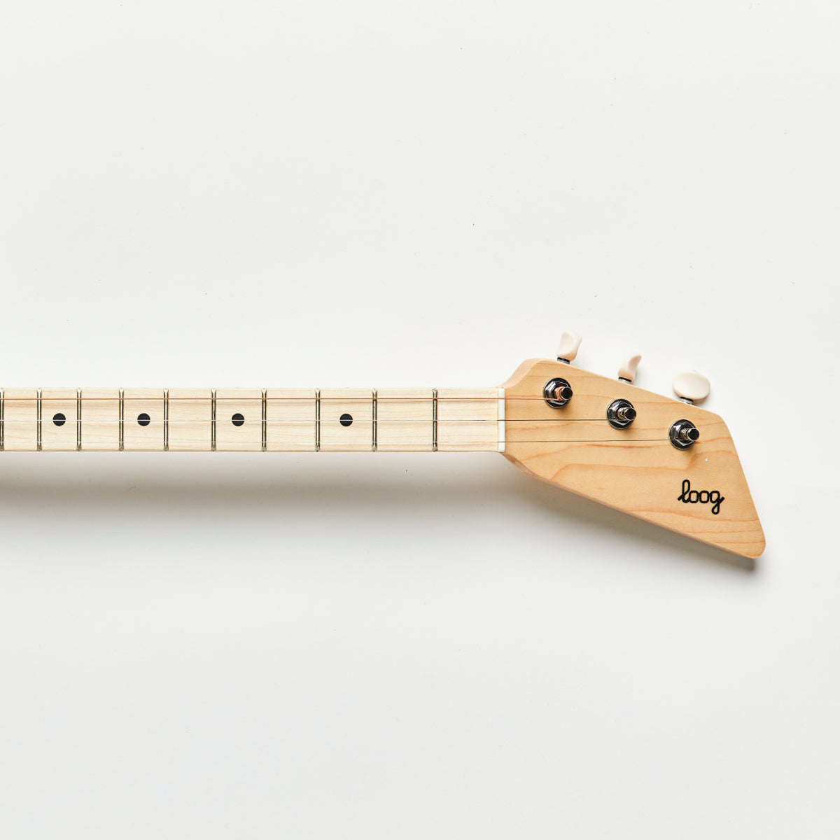 Loog Pro Acoustic guitar neck with fret markers