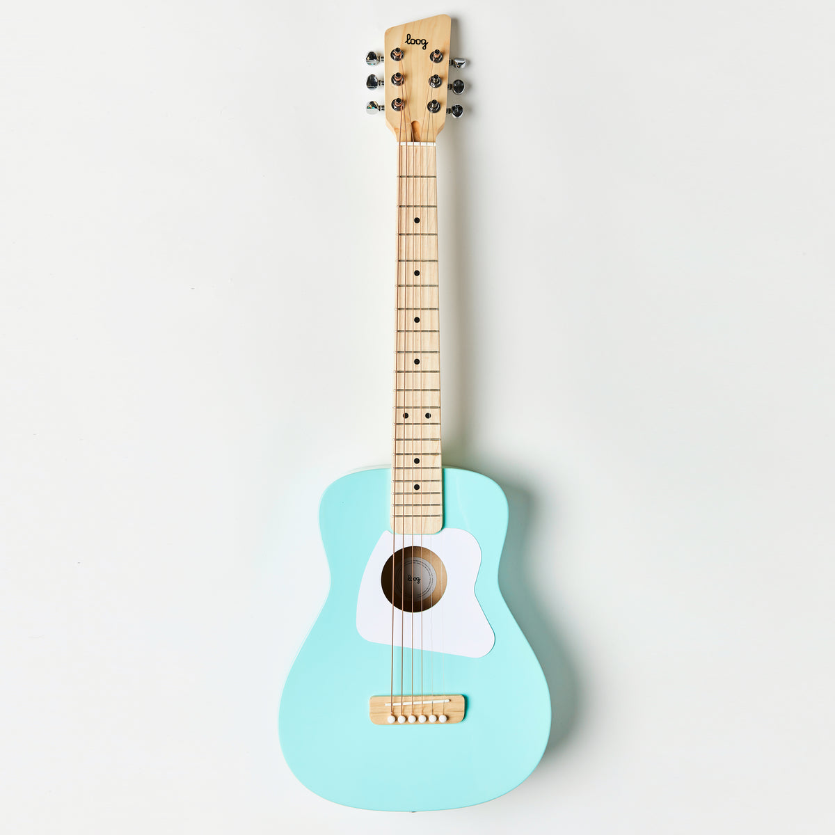 Aqua Loog Pro 6 Acoustic short-scale beginner guitar
