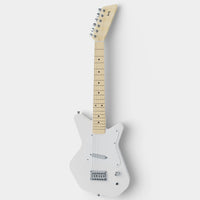Loog Pro 6 Electric guitar in black, close up view