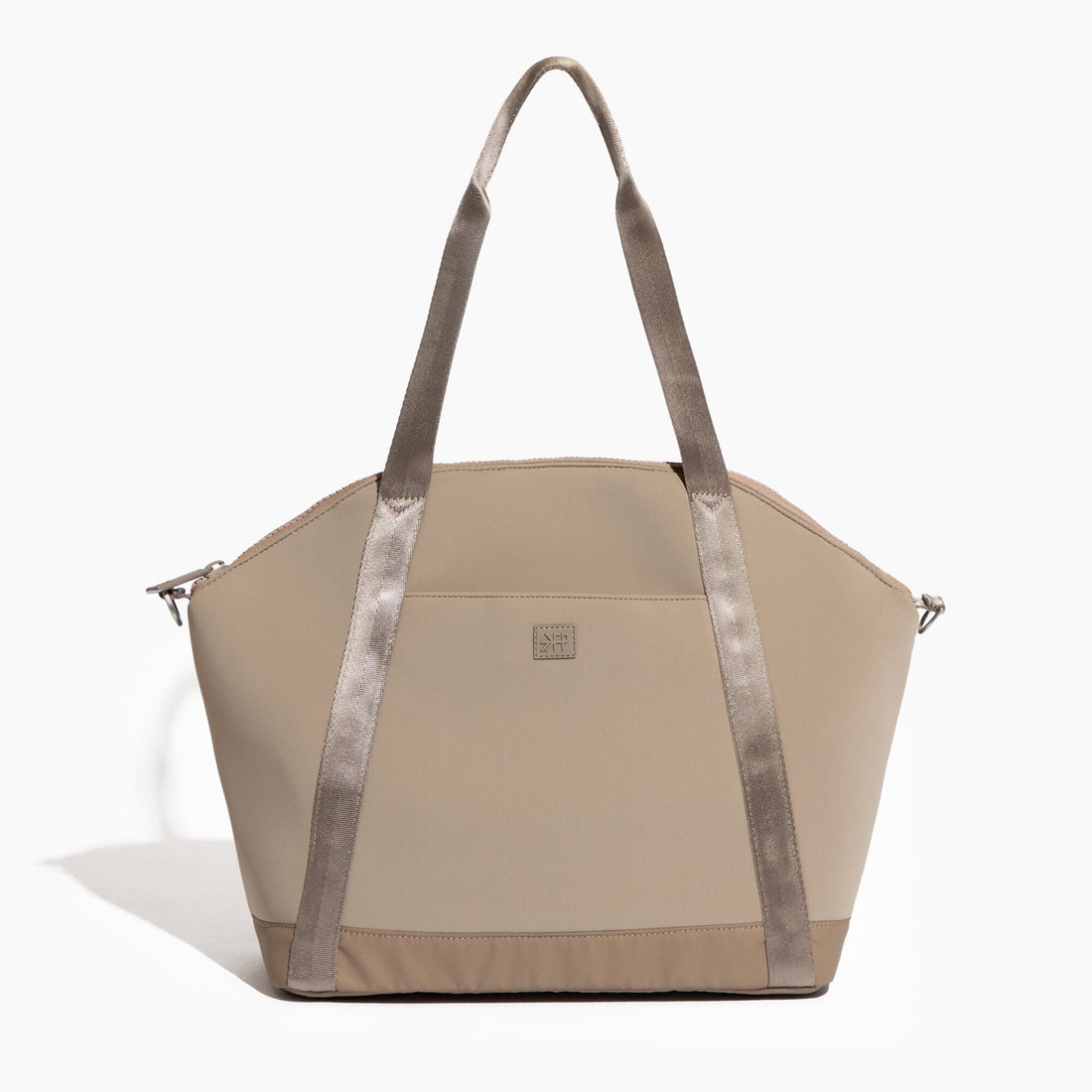 Aspen Seoul Neoprene Tote bag in fawn with crossbody straps