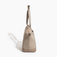 Aspen Seoul Neoprene Tote bag in fawn with crossbody straps
