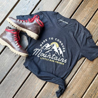 Adult Made To Conquer Mountains Tee - Ocean Cubs Wear