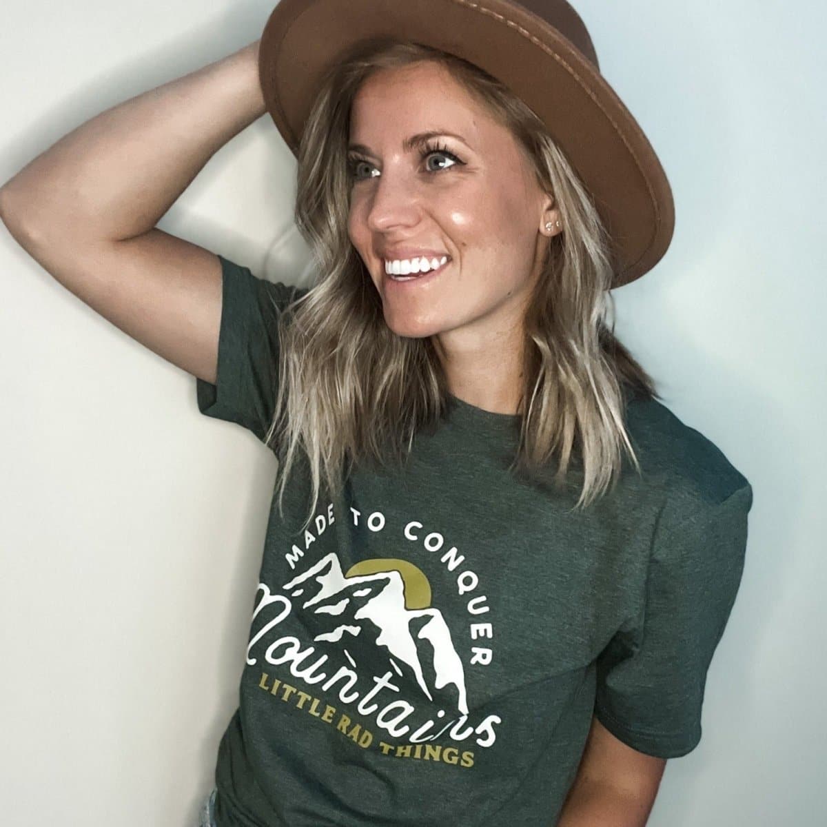 Adult Made To Conquer Mountains Tee - Ocean Cubs Wear