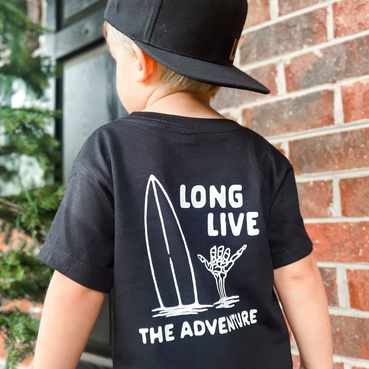 Graphic Tees for Kids and Boys Long Live The Adventure Ocean Cubs Wear