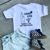 Graphic Tees for Kids and Boys Long Live The Adventure Ocean Cubs Wear