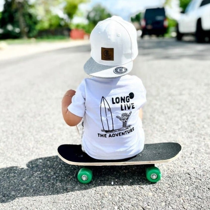 Graphic Tees for Kids and Boys Long Live The Adventure Ocean Cubs Wear